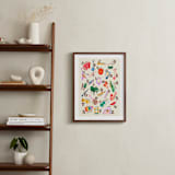 "Musical Alphabet" - Art Print in Retro Rainbow by DorothyDear Creations - In a Room