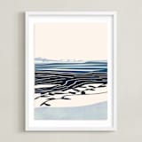 "Seascape II" - Art Print in marine by Tatjana Koraksic - Framed