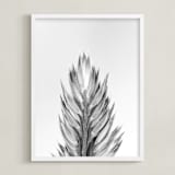 "Proudly There" - Art Print in Ash by Grzegorz Drachal - Framed