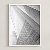 "Shades" - Art Print in Blends by Van Tsao - Framed