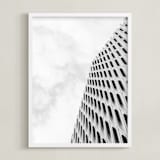 "Obtuse II" - Art Print in ink by Kamala Nahas - Framed