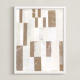 "skinny dip no. 1" - Art Print in sunkissed by Sara Hicks Malone - Framed