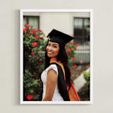 "The Big Picture: Graduation Framed Photo" - Framed Photo in White by Minted - Framed