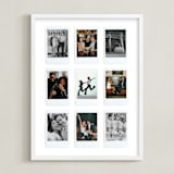 "Nine Photo: Portrait Framed Photo" - Framed Photo in Cloud by Olivia Kanaley Inman - Framed
