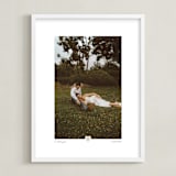 "With a Heart: Portrait Framed Photo" - Framed Photo in Taupe by Laura Hamm - Framed