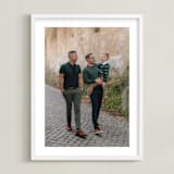 "The Big Picture: Father's Day Framed Photo" - Framed Photo in White by Minted - Framed