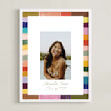 "Colorful Tiles: Portrait Framed Photo" - Framed Photo in Olive by Sierra Lee - Framed