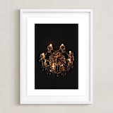 "Bywater" - Art Print in warm night by Claire - Framed