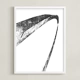 "St. Louis Arch" - Art Print in Grey by Paul Berthelot - Framed