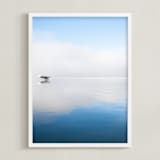 "Bellaire" - Art Print in Lake by Angela Marzuki - Framed