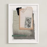 "Yesterday" - Art Print in Neutral by Lorent and Leif - Framed