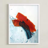 "Jazz On The Radio" - Art Print in Dark by Melissa McGill - Framed