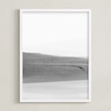 "Forecast" - Art Print in Black & White by Ashleigh Ninos - Framed
