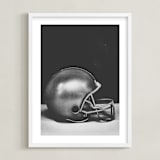 "armour" - Art Print in steel grey by Alicia Abla - Framed