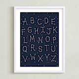 "It's Written in the Stars" - Art Print in Night by McKenna Sato - Framed