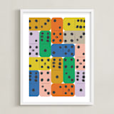 "Fun & Games I" - Art Print in Multi by Ampersand Design Studio - Framed