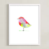 "Starburst" - Art Print in Warm Sunshine by Sara Shashani - Framed