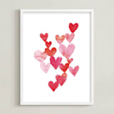 "Love is around you" - Art Print in Love by Claudia Orengo - Framed