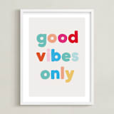 "My type II" - Art Print in Beige by Creo Study - Framed