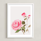 "Enchanted Garden 1" - Art Print in Floral by Arohika Verma - Framed