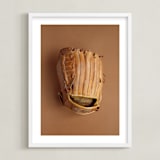 "Ready to Win 2" - Art Print in Brown by Paola Benenati - Framed