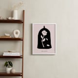 "Enchanted Disney Beauty And The Beast" - Personalized Art Print in Petal by Robin Ott - In a Room