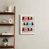 "3D Mickey Mouse" - Art Print in Sherbet by Emanuela Carratoni - In a Room