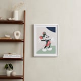 "The one and only" - Art Print in Green by Maja Cunningham - In a Room