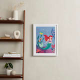"Ariel & Friends" - Art Print in Sea by melanie mikecz - In a Room