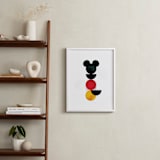 "minimalist" - Art Print in Coal by Anna Joseph - In a Room