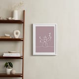 "The Dress from Disney's Cinderella" - Art Print in Blush by Britt Mills - In a Room