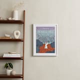 "Disney's Enchanted Forest" - Art Print in Purple Haze by Erica Krystek - In a Room