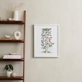 "Disney's Winnie The Pooh Tree" - Art Print in Green by Emma Adams - In a Room