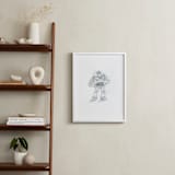 "Disney Pixar's Toy Story In Pencil I" - Art Print in Pencil by Anna Black - In a Room