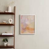 "Soft Contours" - Art Print in Blush by Dawn Smith - In a Room