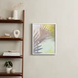 "electric palms" - Art Print in modern mauve by Alicia Abla - In a Room