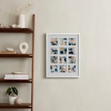 "Sunsets" - Art Print in Indigo by LeAnne Roberts - In a Room