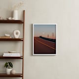 "October Moon" - Art Print in Road by Kate Baird - In a Room