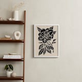 "Magnolia" - Art Print in Sand by Sherley Ferreira - In a Room