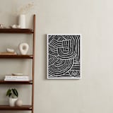 "A Long Ray Around" - Art Print in Night by raven erebus - In a Room