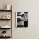 "Construct 33" - Art Print in Black & White by Ashleigh Ninos - In a Room