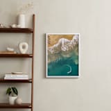 "Sea Change" - Art Print in Ocean by Shari Margolin - In a Room