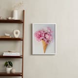 "Sweet Summer" - Art Print in Pink Peony by Erin Beutel - In a Room