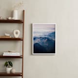 "below" - Art Print in Mist by Olivia Kanaley Inman - In a Room