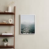 "Pamlico Sparkle" - Art Print in Blue Gray by ALICIA BOCK - In a Room