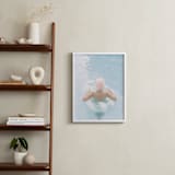 "Float" - Art Print in Powder Blue by Alicia Abla - In a Room