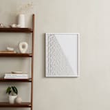 "Urban Alabaster" - Art Print in Stone White by Tania Medeiros - In a Room