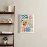 "Dinner For Two" - Art Print in Citrine by Mariana Suárez Pierre - In a Room