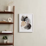 "The World Is Your Oyster" - Art Print in Black Onyx by Maggie Ramirez Burns - In a Room