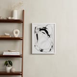 "Engage" - Art Print in Charcoal by Melanie Severin - In a Room